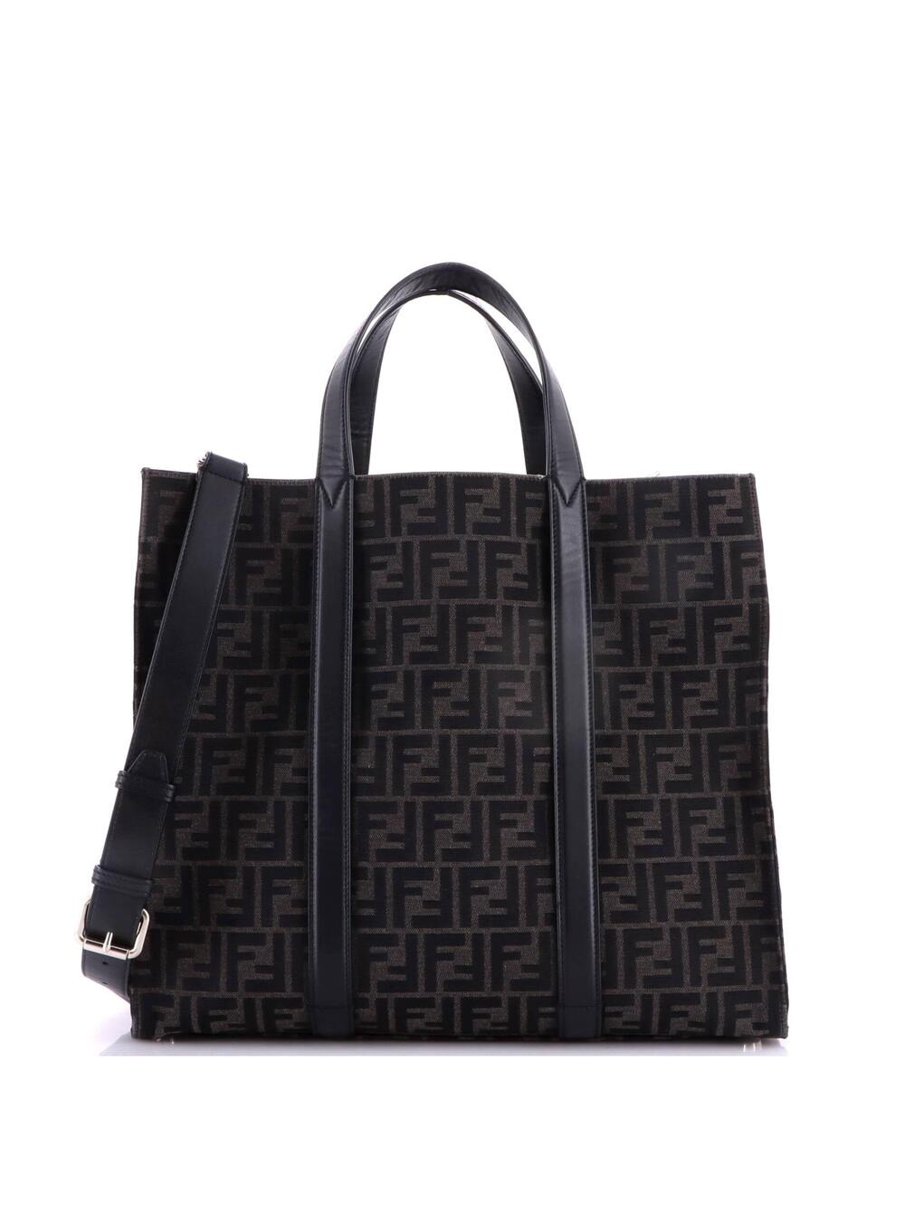 Fendi Convertible Open Tote Zucca #365636F14B